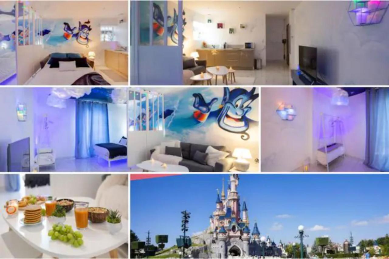 Suite Aladdin - 4P - Proche Disney Montry Esterno foto